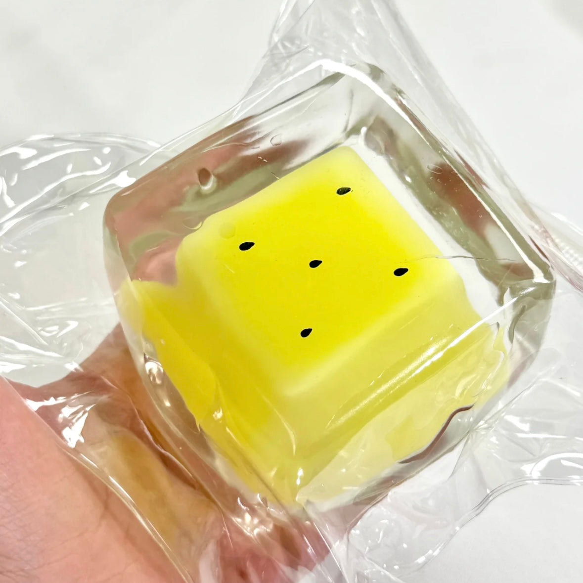 Transparent Watermelon Ice Cube Taba Squishy Toy – product image 3