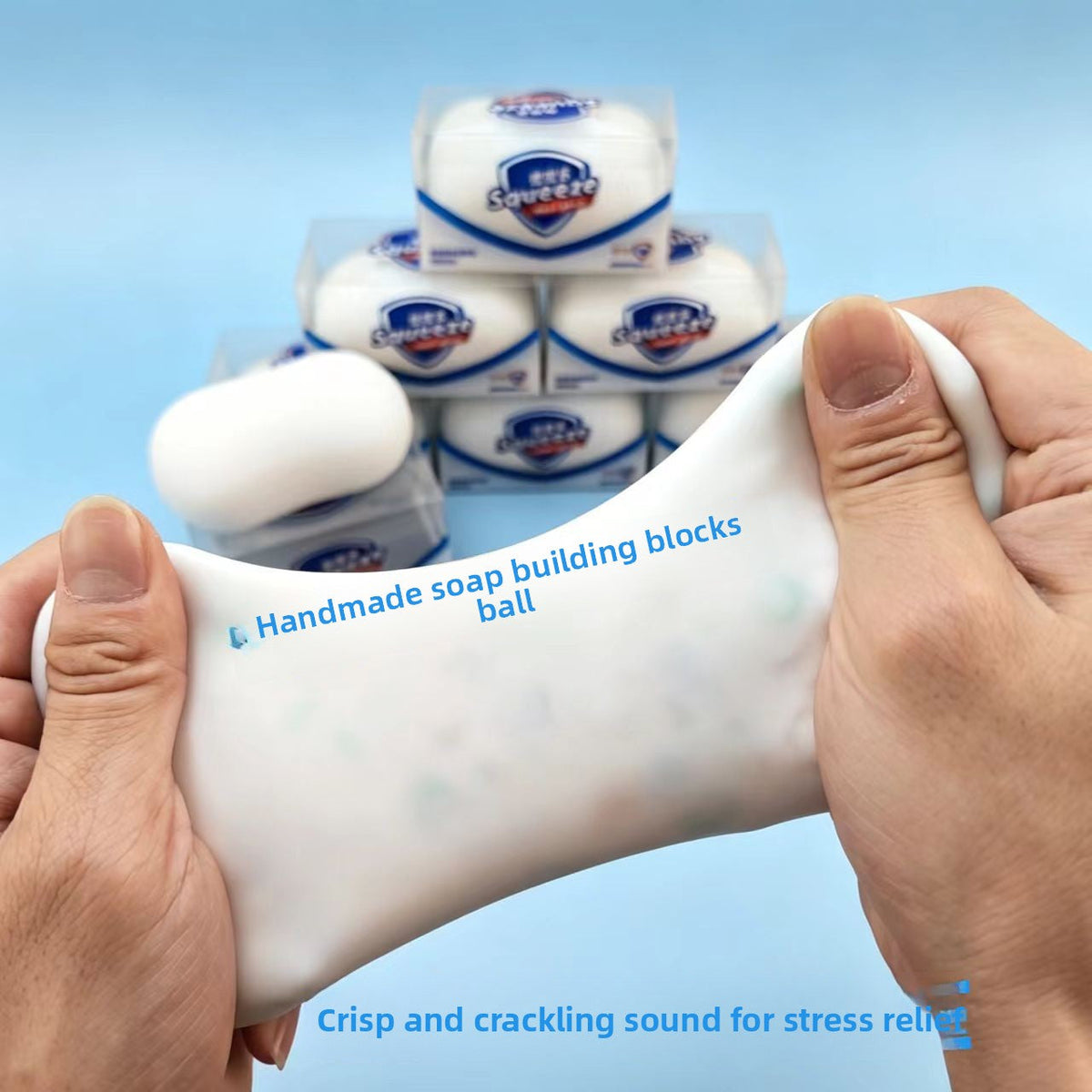 Realistic Soap Squishy Stress Relief Toy – product image 2