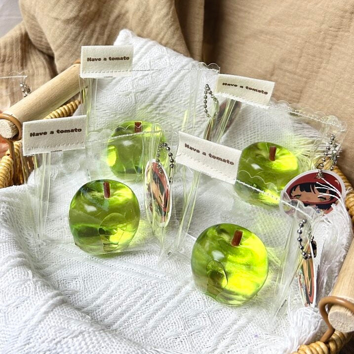 Handmade Transparent Red Apple & Green Apple Taba Squishy Toy – product image 8