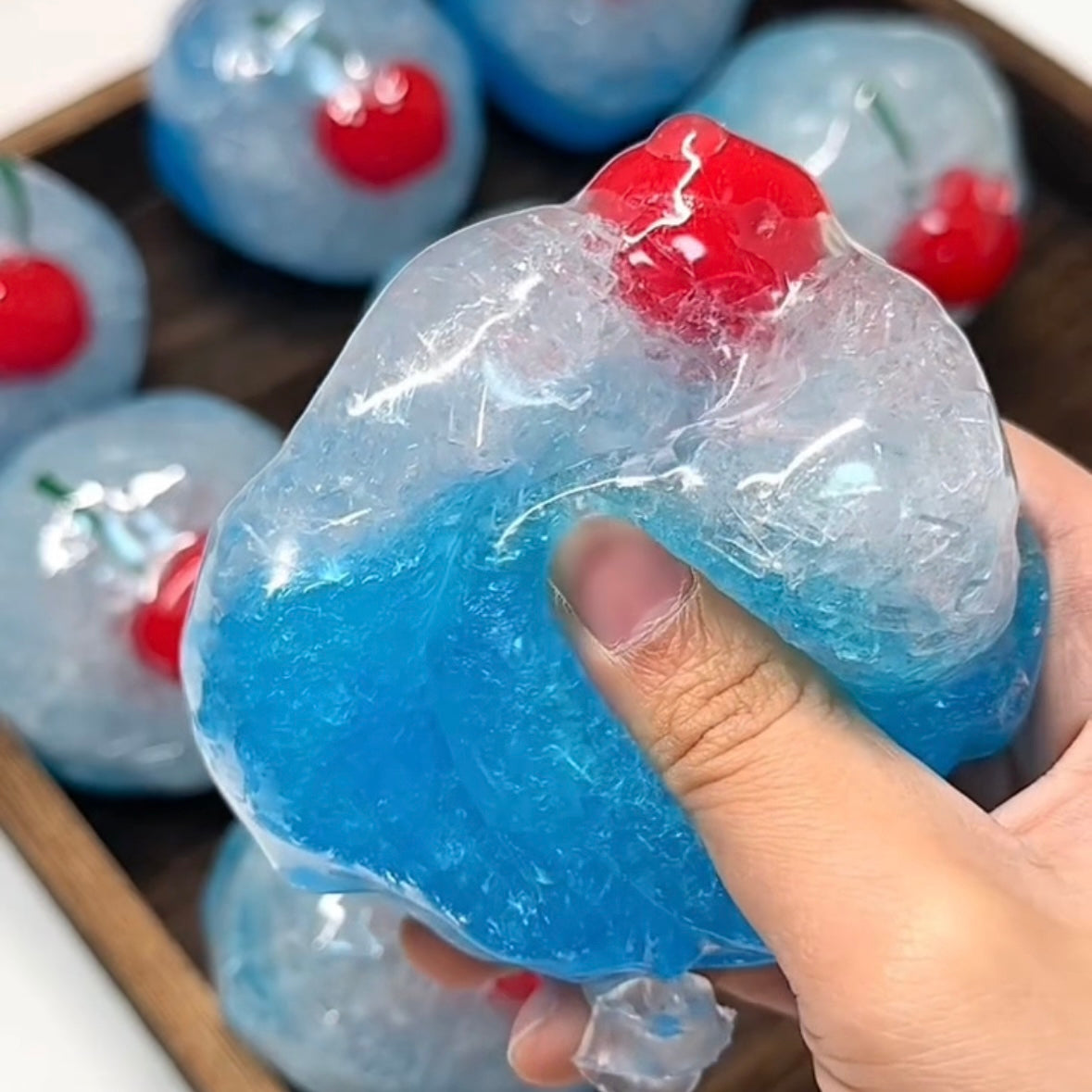Blue Cherry Handmade Stress Balls – product image 3