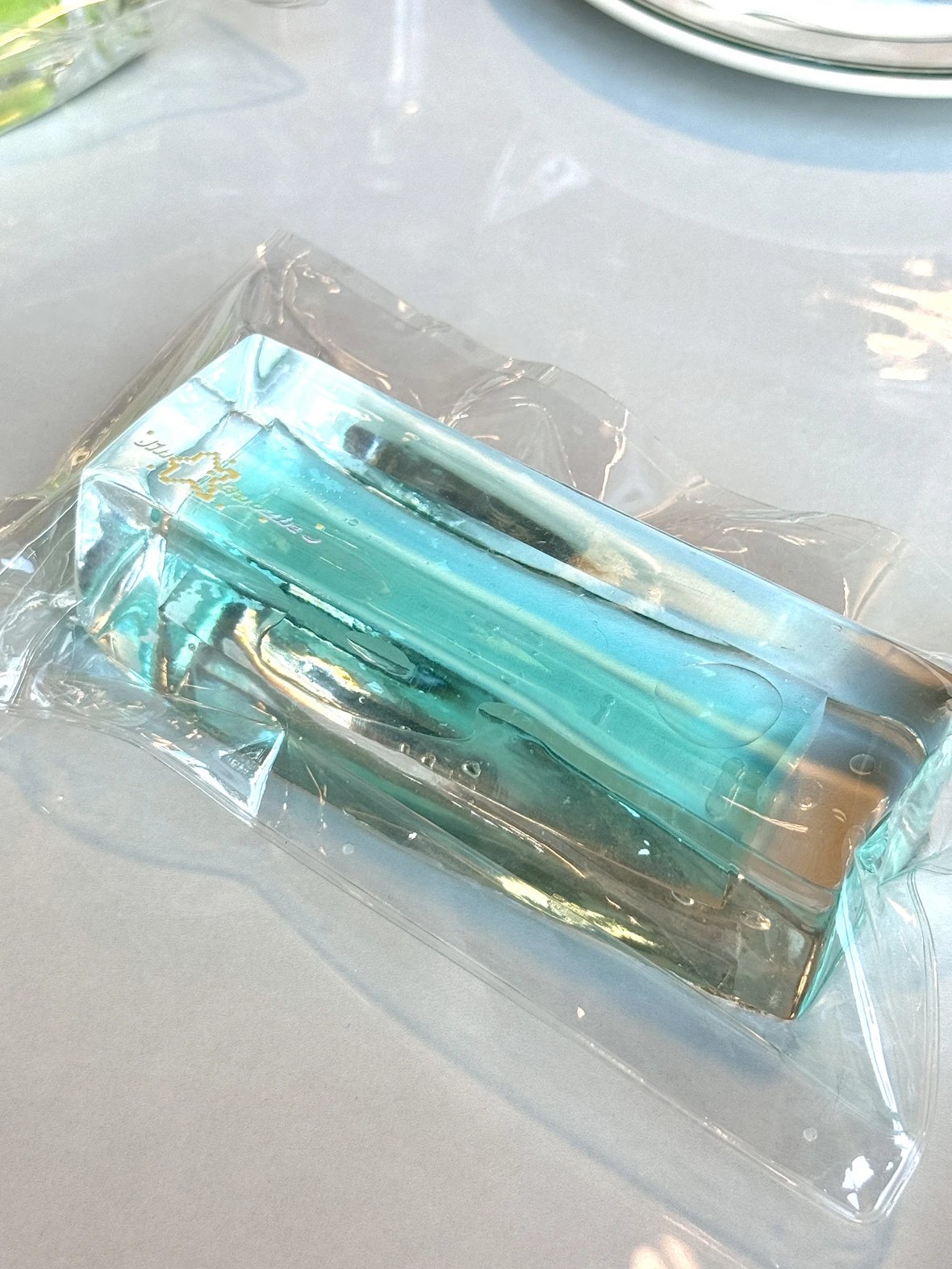 Transparent Handmade Rectangle Ice Cube Taba Squishy Toy – product image 7