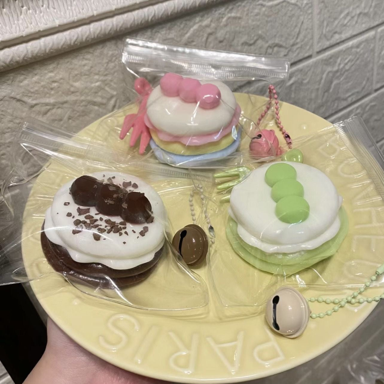 Handmade Silicone Souffle Cake Squishy Toy – product image 2