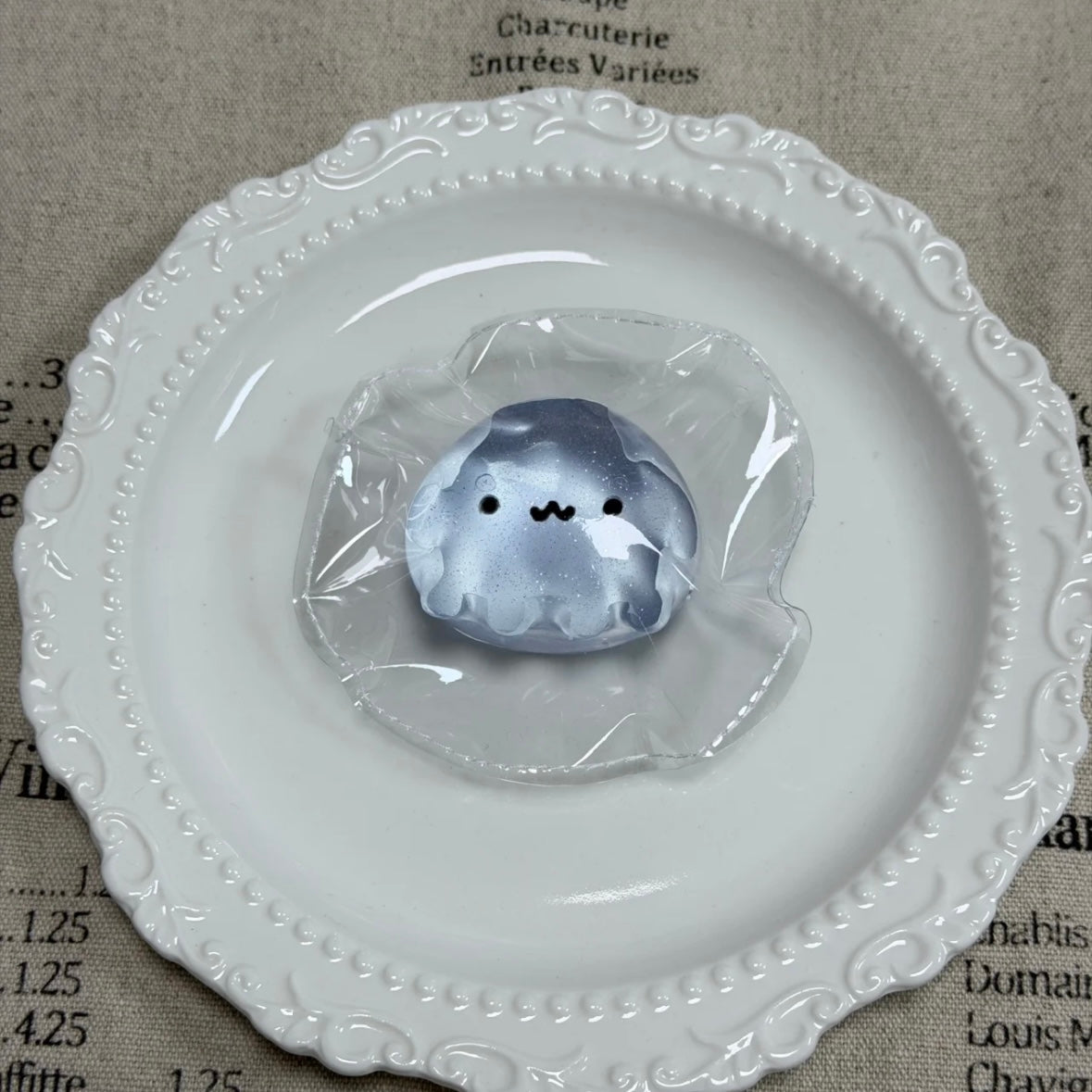 Handmade Transparent Mini Octopus Jellyfish Taba Squishy Toy – product image 4