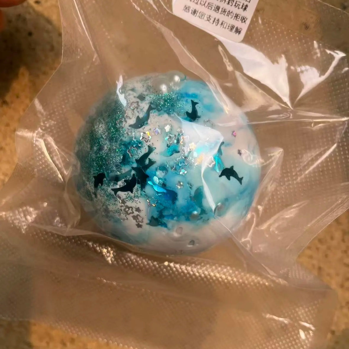 Handmade Sea Stress Ball – product image 3