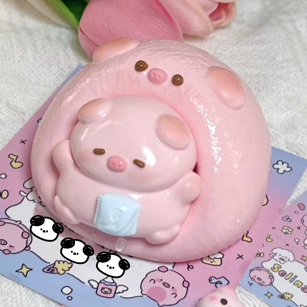 Tatami Piggy Squishy Stress Relief Taba Squishy Toy – product image 4