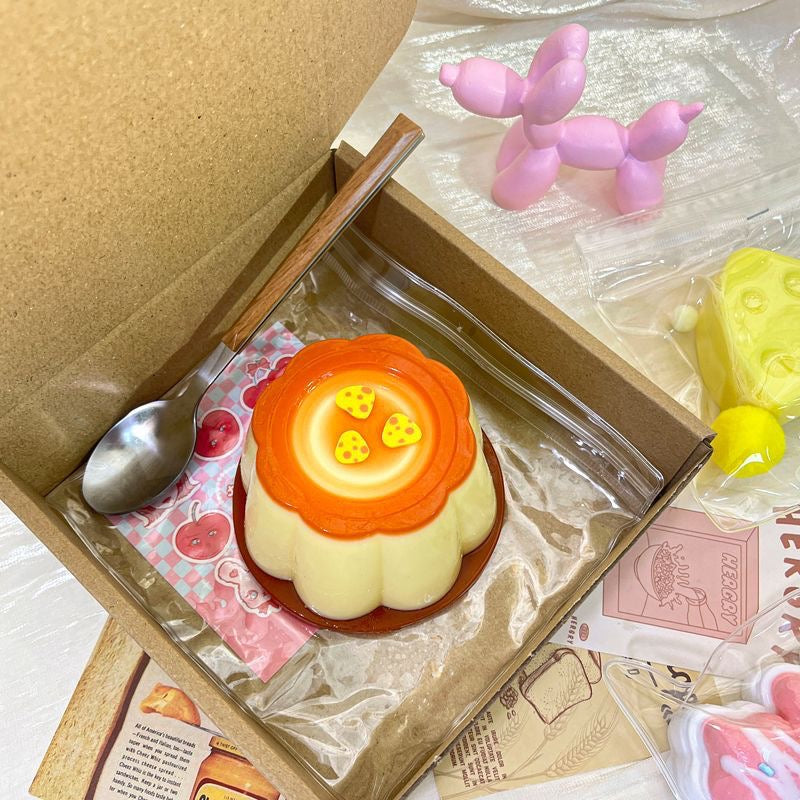 250g Super Big Pudding Handmade Silicone Squishy Pudding – product image 4