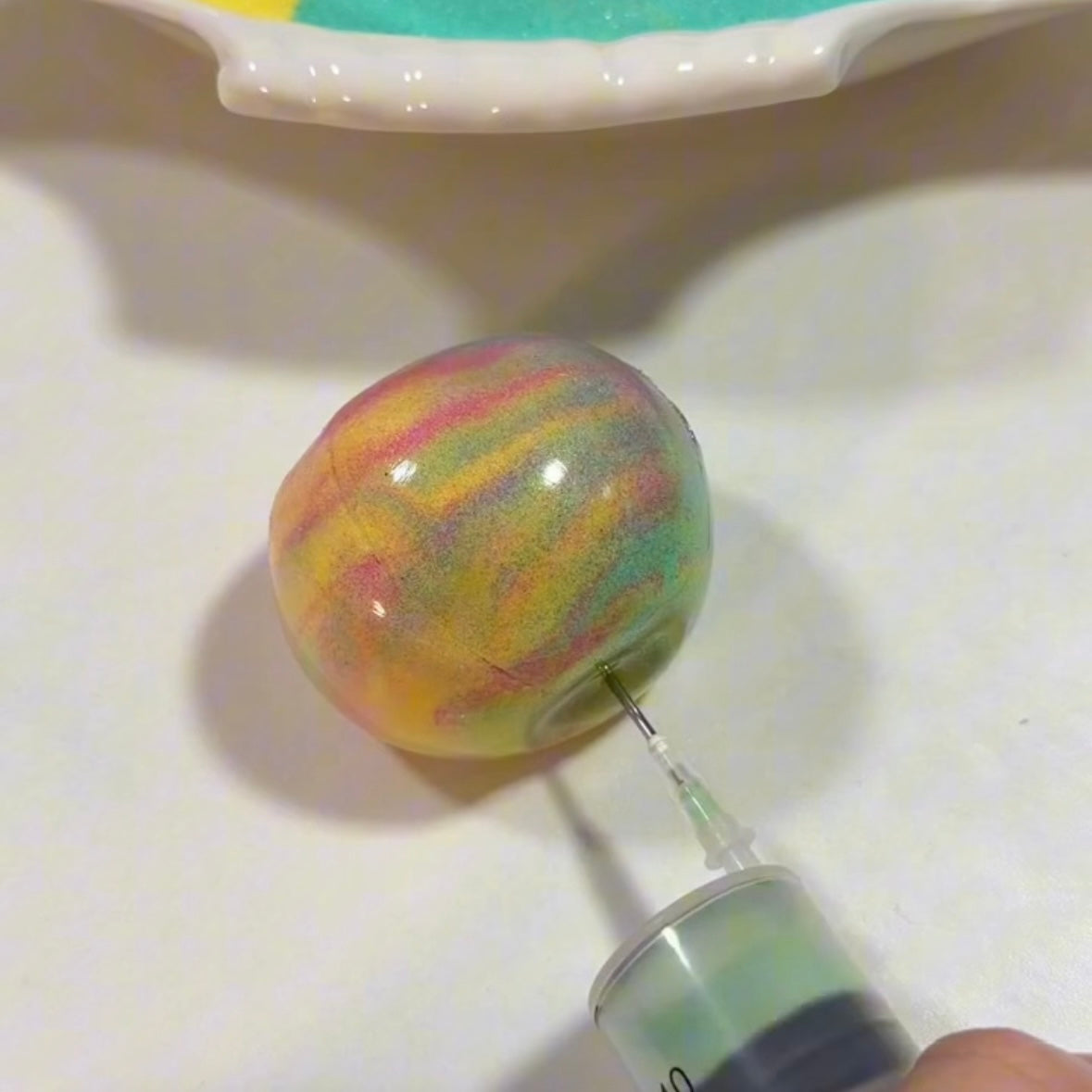Handmade Satisfying Sound Stress Ball – product image 3