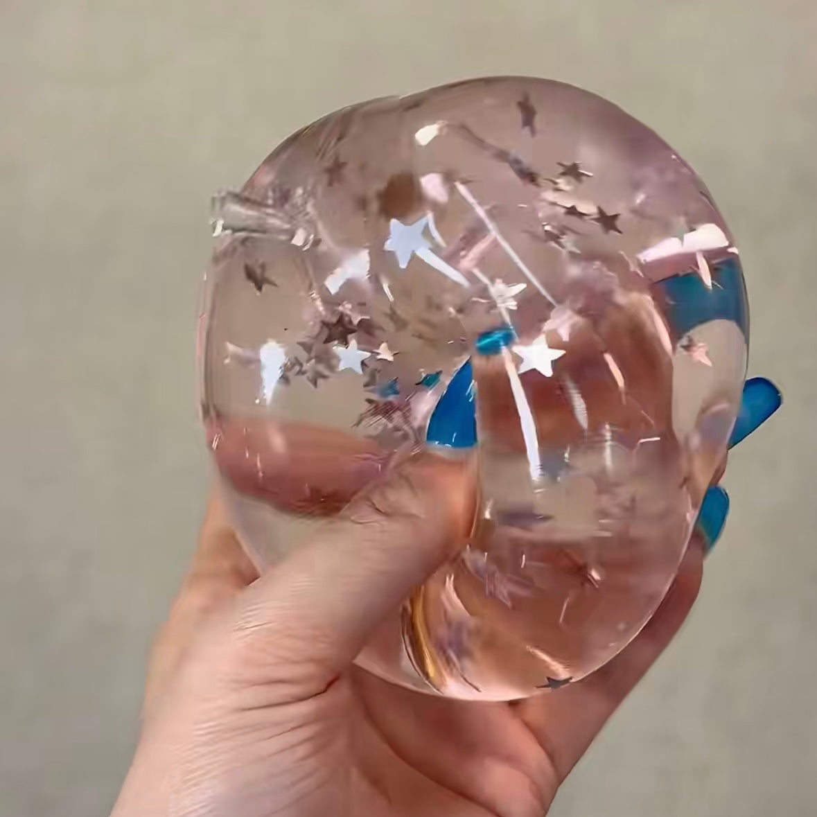 Pink Apple Shape Vasline Base Stress Ball – product image 3