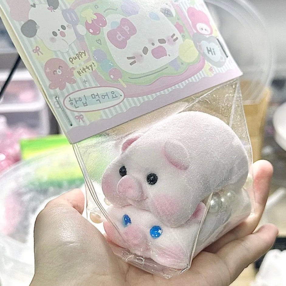 Handmade Cute Pig Stress Relief Taba Squishy Toy – product image 7