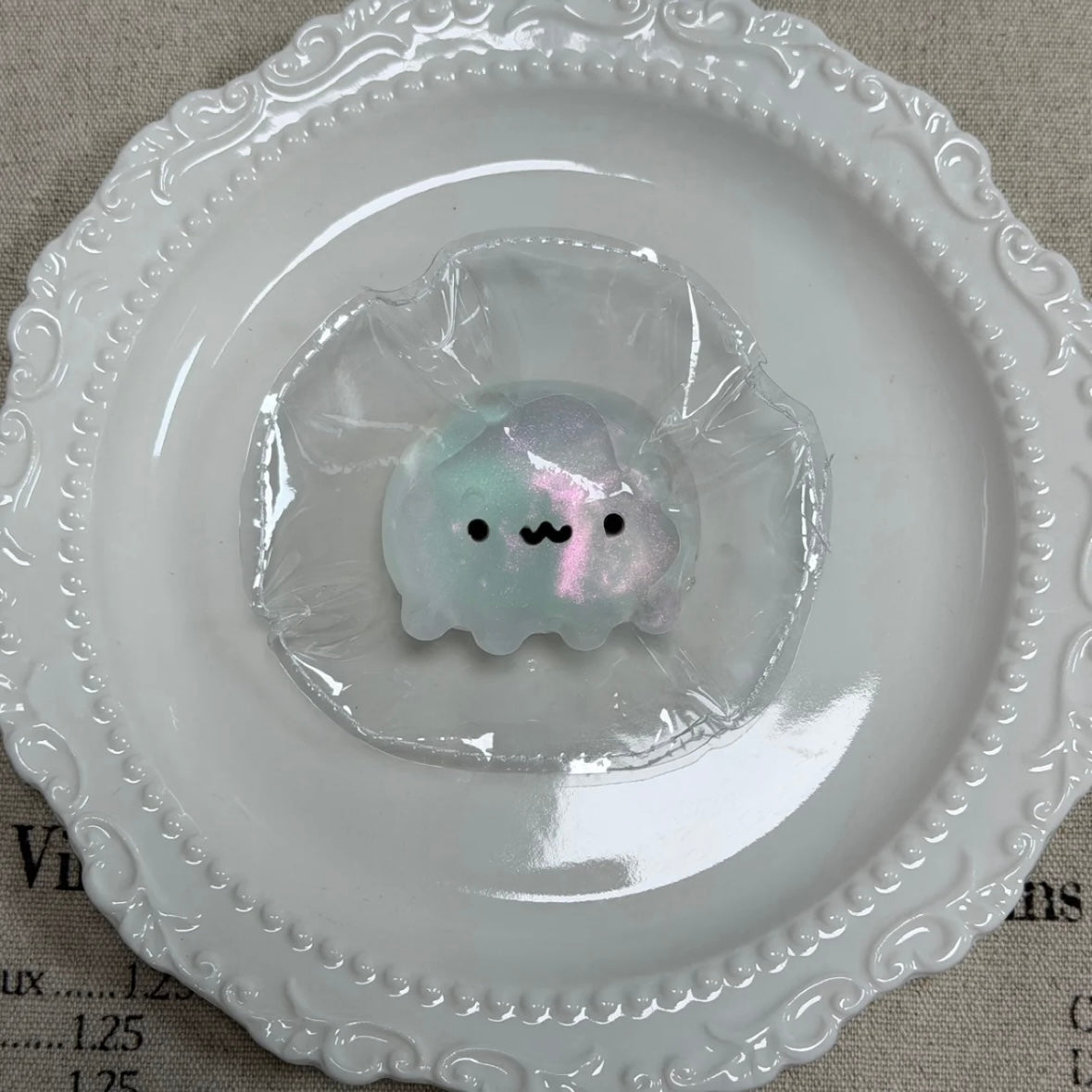 Handmade Transparent Mini Octopus Jellyfish Taba Squishy Toy – product image 7