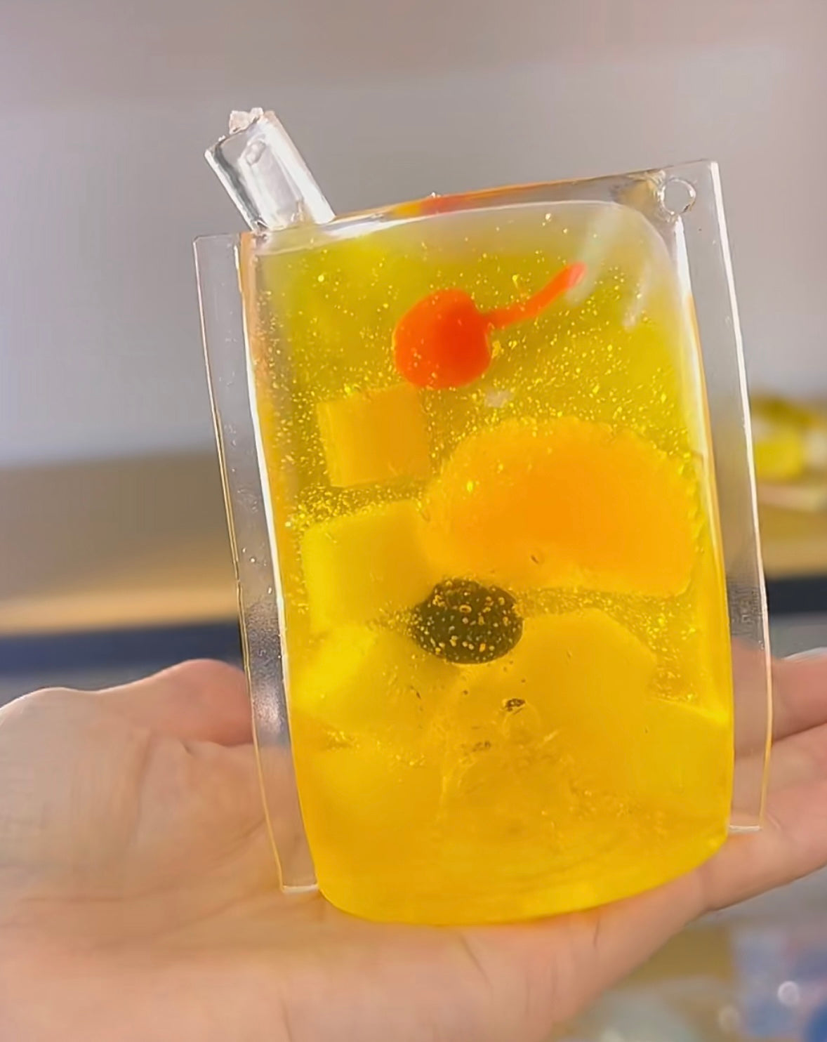 Vaseline Base Fruits Drink Handmade Stress Balls – product image 4