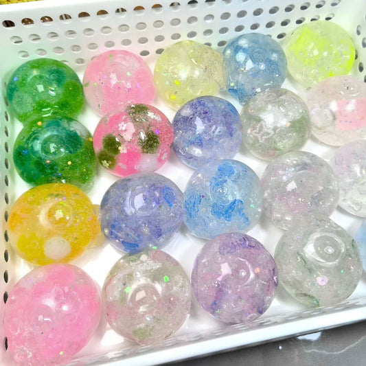 Handmade Stress Balls — Blue Rose