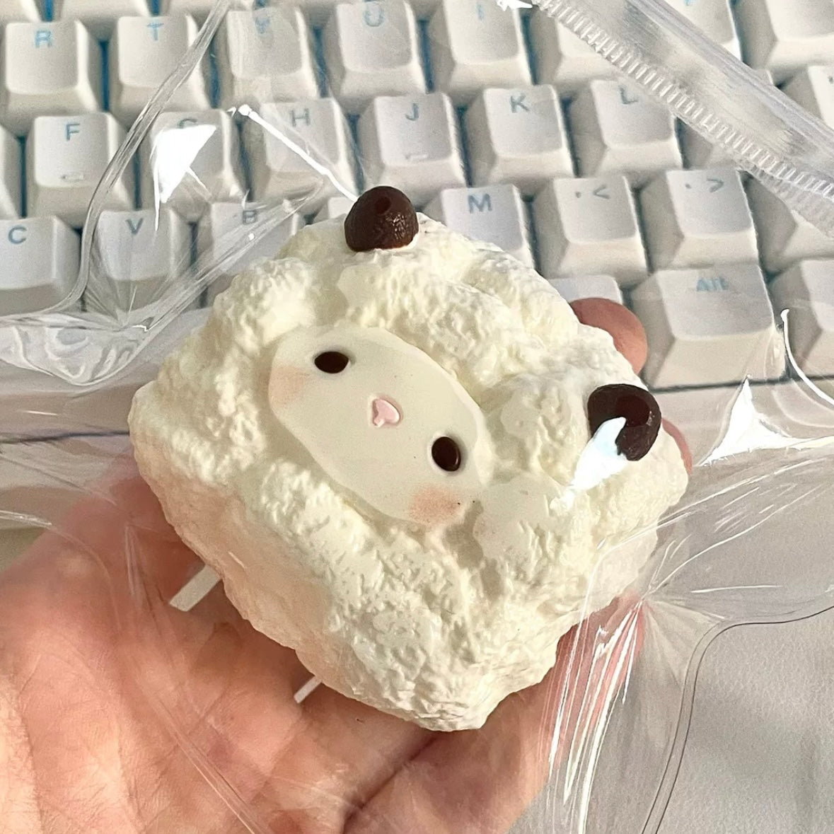 Handmade Silicone Sheep Taba Squishy Toy – product image 5