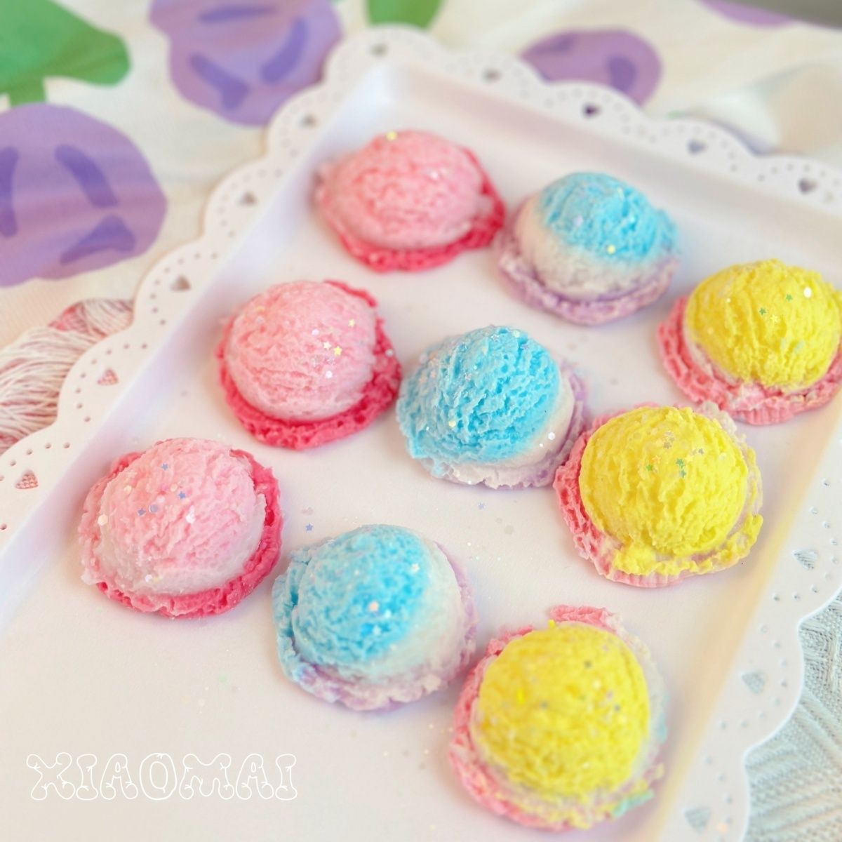 Handmade Ice Cream Soft Stress Relief Taba Squishy Toy – product image 6