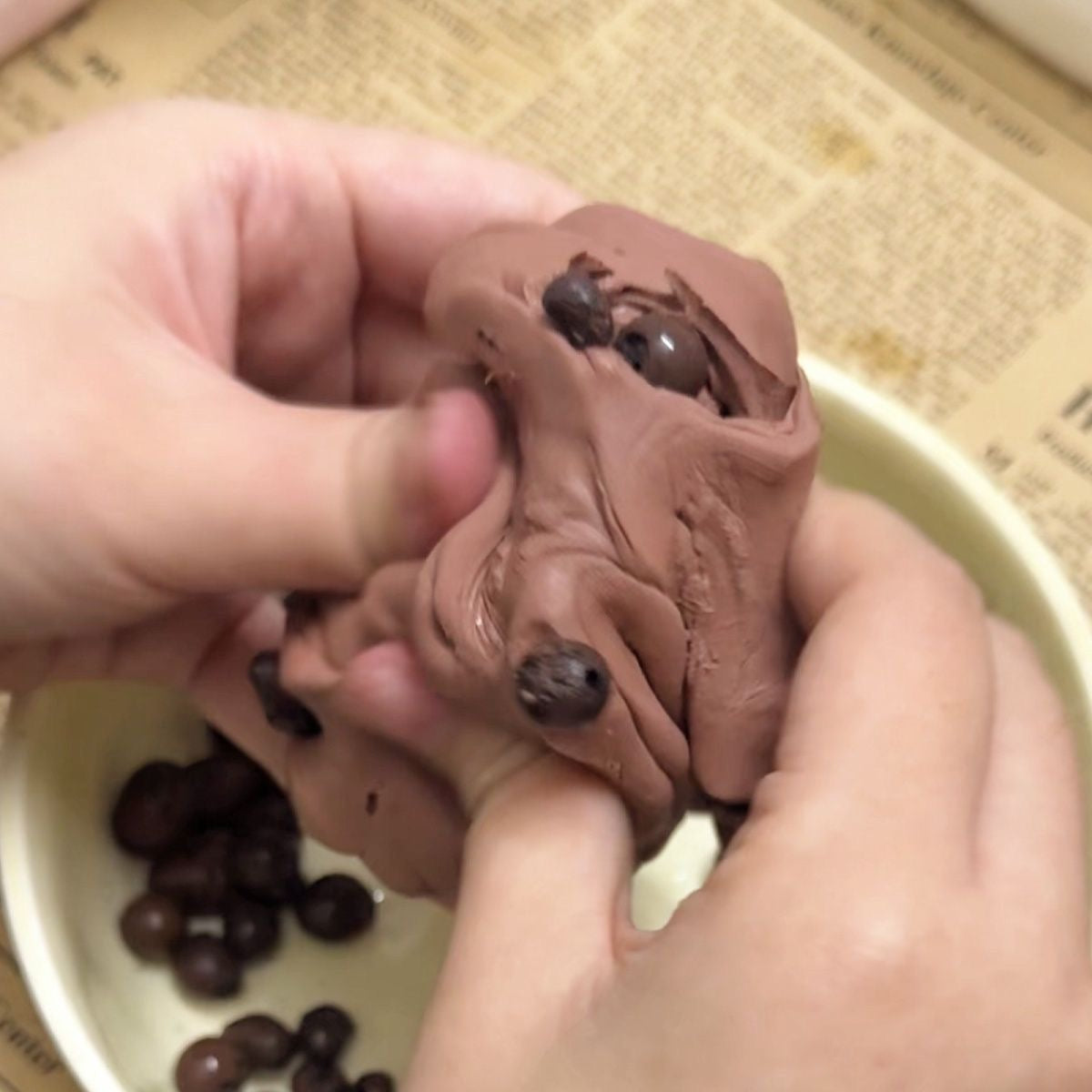 Chocolate Handmade Stress Balls – product image 4