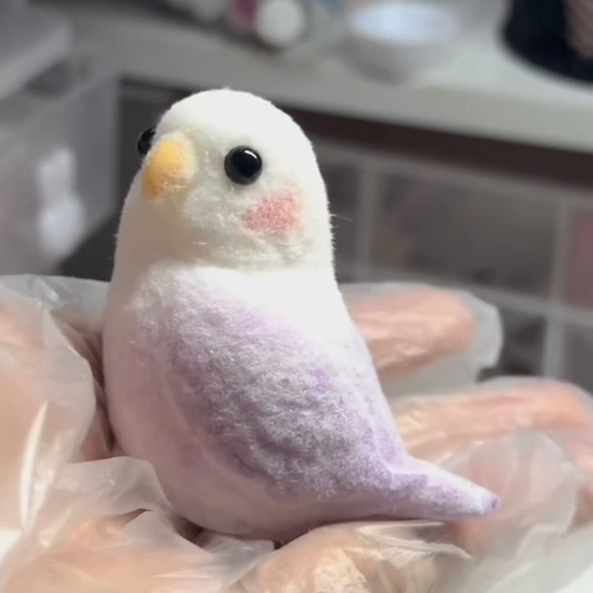 6 Colors Handmade Parrots Taba Squishy Toy – product image 6