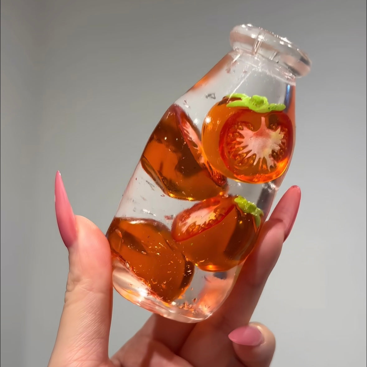 Vaseline Fruit Juice Drink Stress Ball Squishy Stress Relief Decompression Toy – product image 3