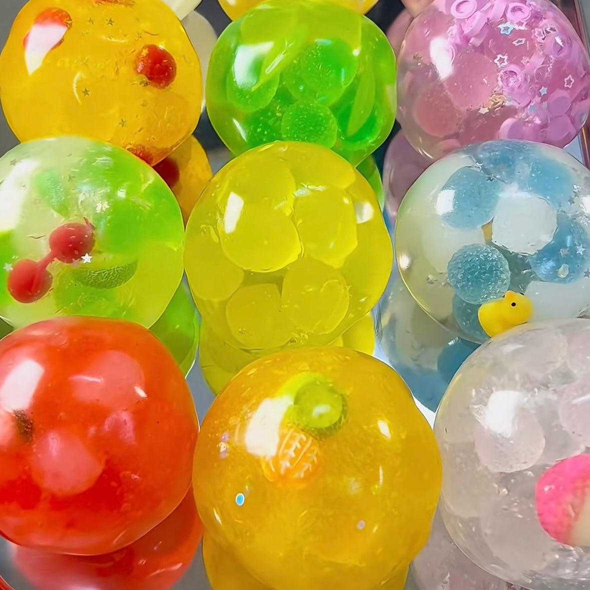 Fruit Hard Candy & Vaseline Base Stress Ball Squishy Stress Relief Decompression Toy – product image 18