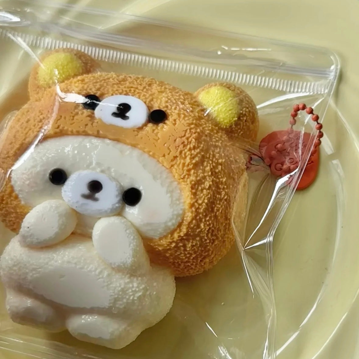 Handmade Hat Bear Taba Squishy Toy – product image 2