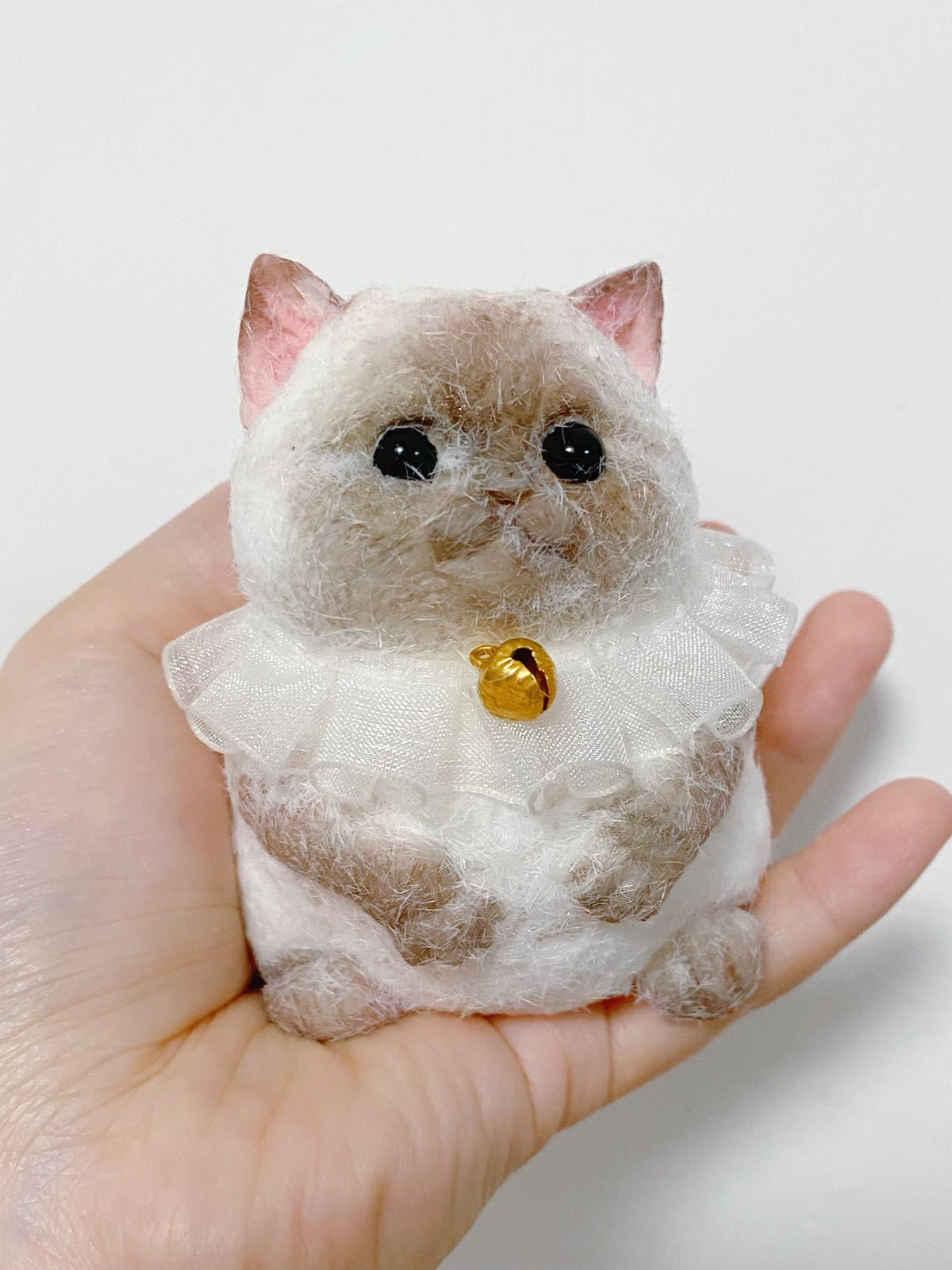 Handmade Siamese Kitty Cat Stress Relief Taba Squishy Toy – product image 6