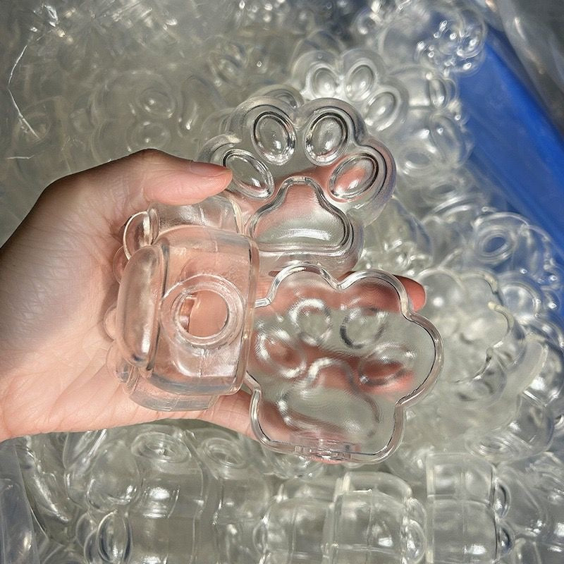 Transparent Cat's Paw Stress Ball Skin 5.5cm – product image 4