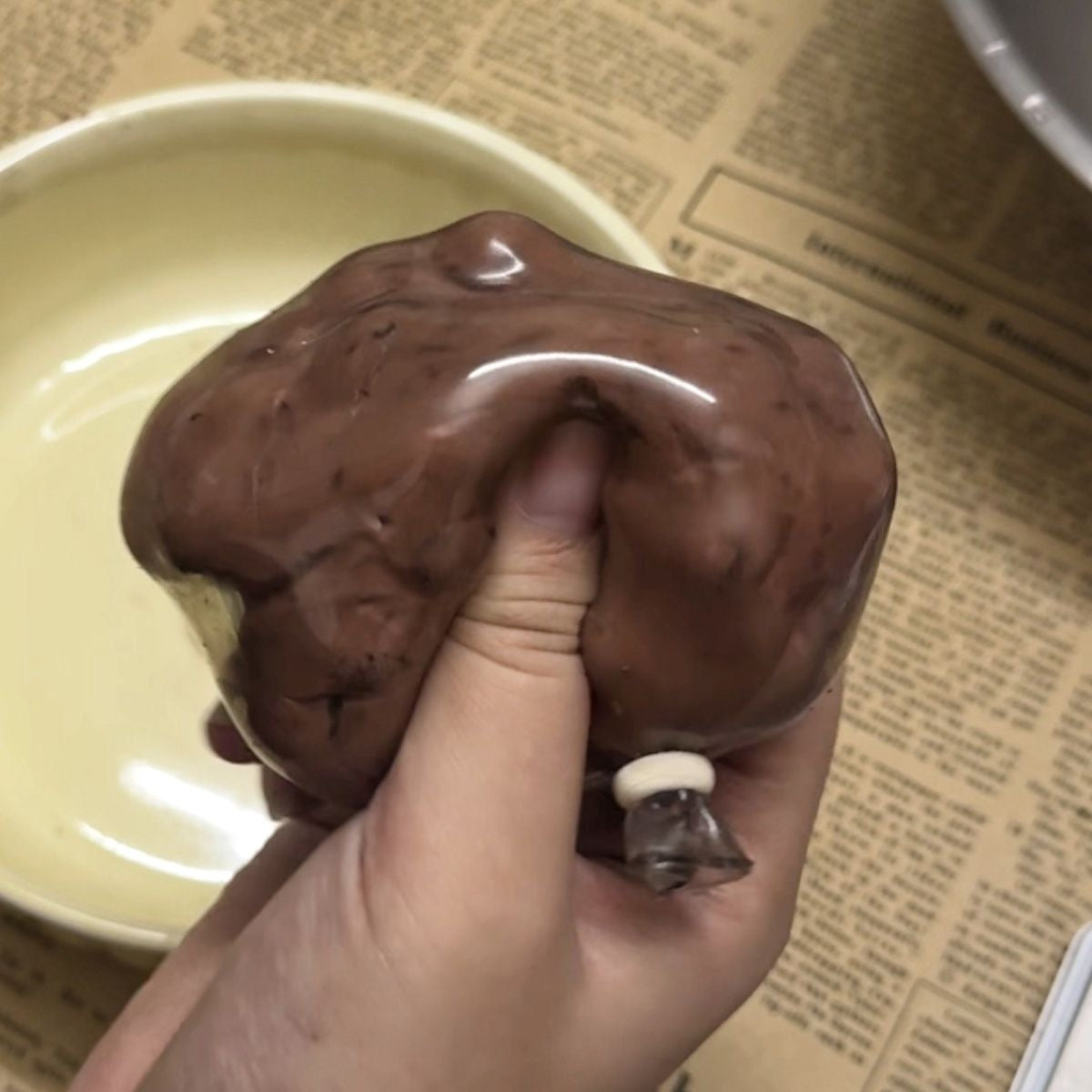 Chocolate Handmade Stress Balls – product image 6