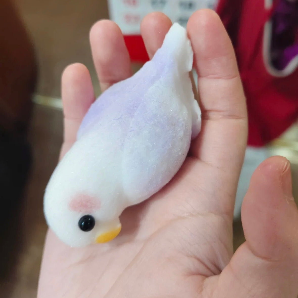 6 Colors Handmade Parrots Taba Squishy Toy – product image 3