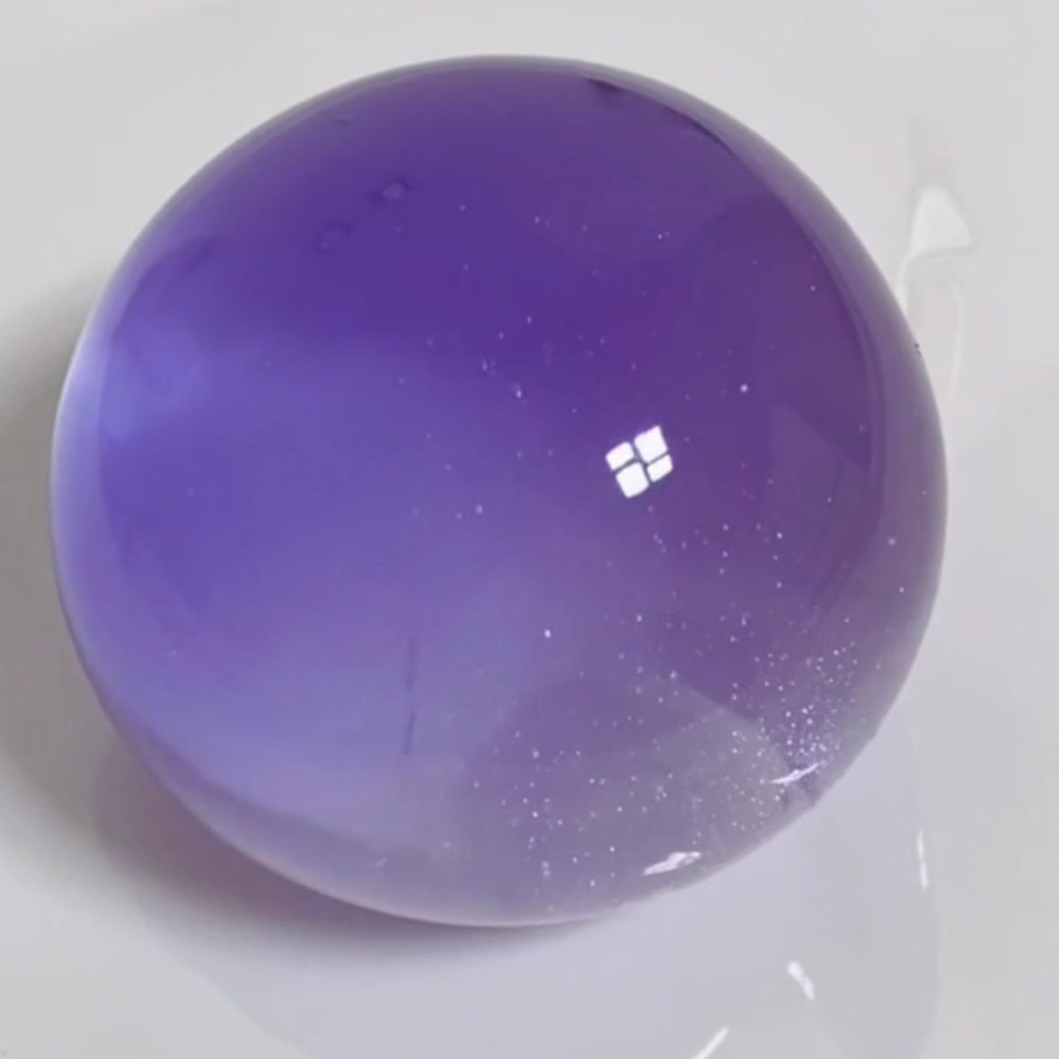 Handmade Transparent Stress Ball Taba Squishy Toy with Freebie – product image 3