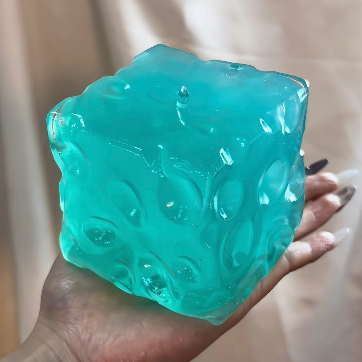 Large Cheese Vaseline Stress Ball Squishy Stress Relief Decompression Toy (400g) – product image 12