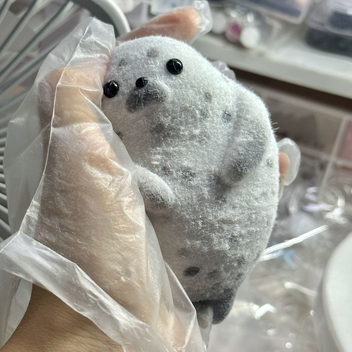 Baby Seal Squishy Stress Taba Squishy Toy – product image 4