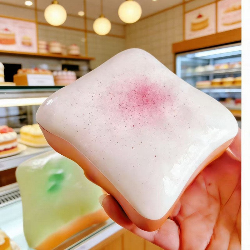 Slow Rising Squishy Slice of Toast Stress Relief Decompression Toy – product image 4