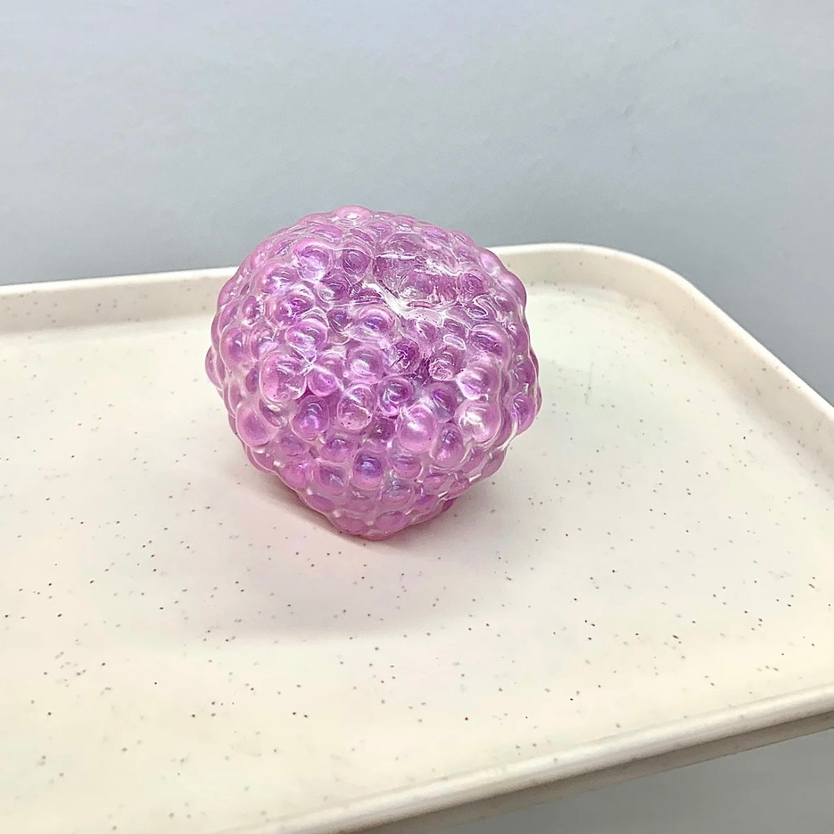 Rose Red / Purple / Green Bead Stress Ball Relief Decompression Toy – product image 6