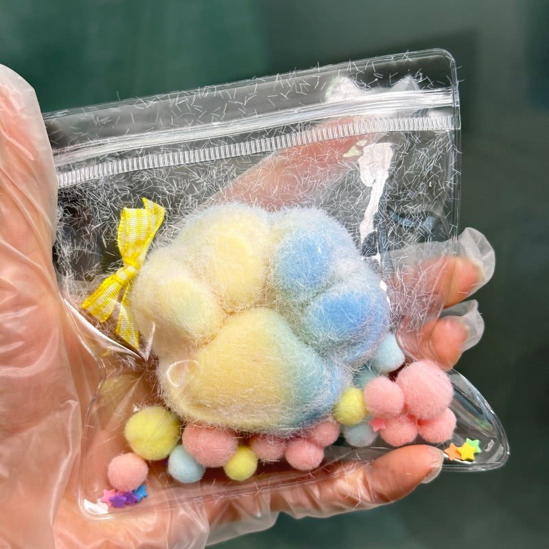 Handmade Silicone Cat's Paw Stress Relief Squishy Toy — Pink / Yellow / Blue & More – product image 14