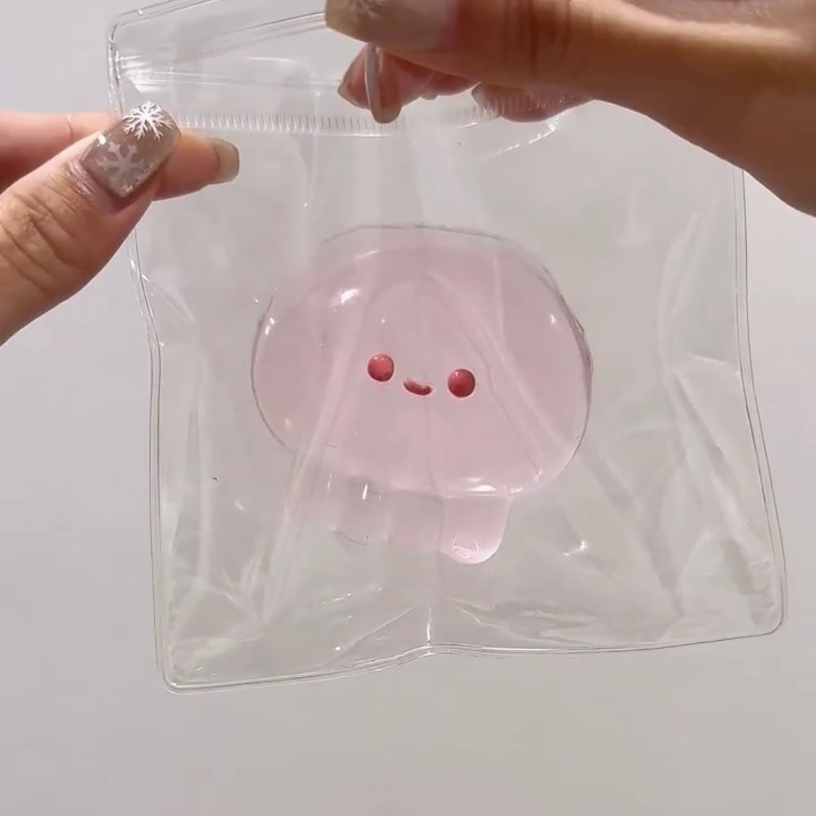 60g Handmade Transparent Jellyfish Octopus Taba Squishy Toy – product image 6
