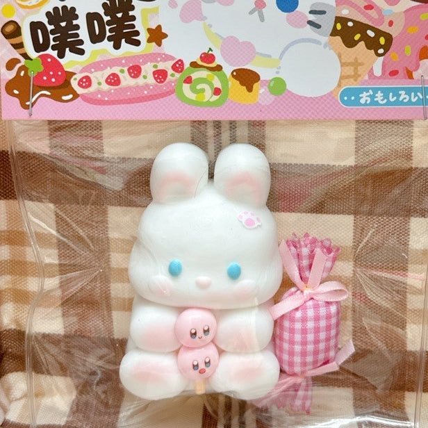 Handmade Silicone Small Rabbit Bunny Relief Squishy Toy – product image 3