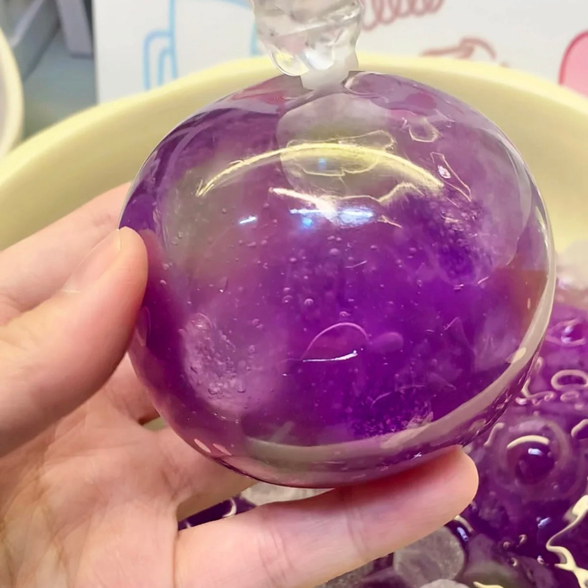 Grape Handmade Stress Balls – product image 2