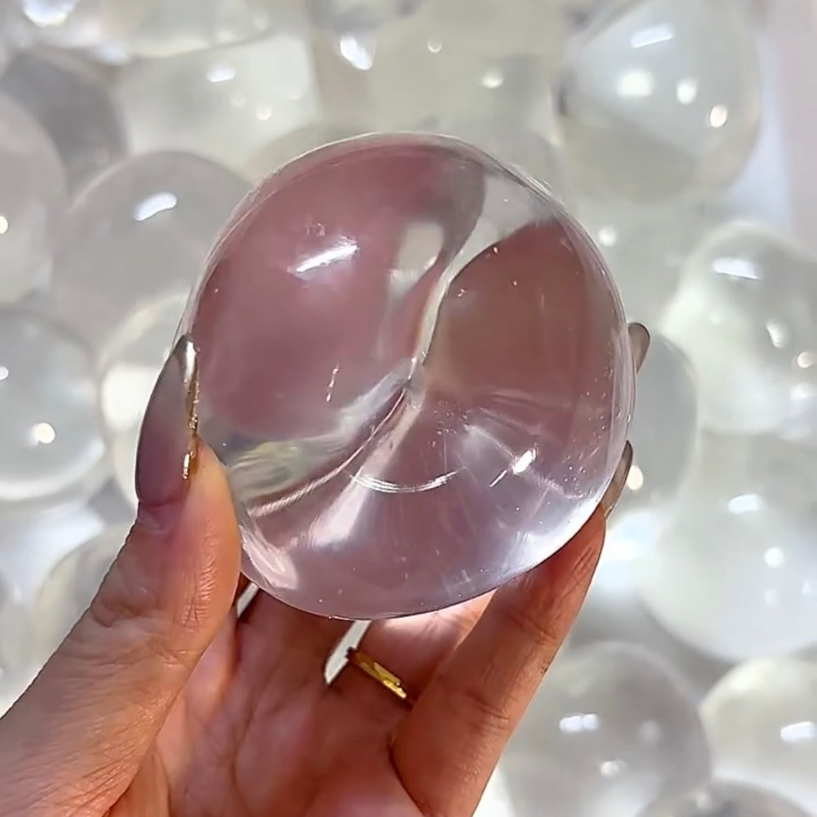Vaseline Stress Ball Squishy Stress Relief Decompression Toy — Transparent / Lavender Purple / Lake Blue & More – product image 3