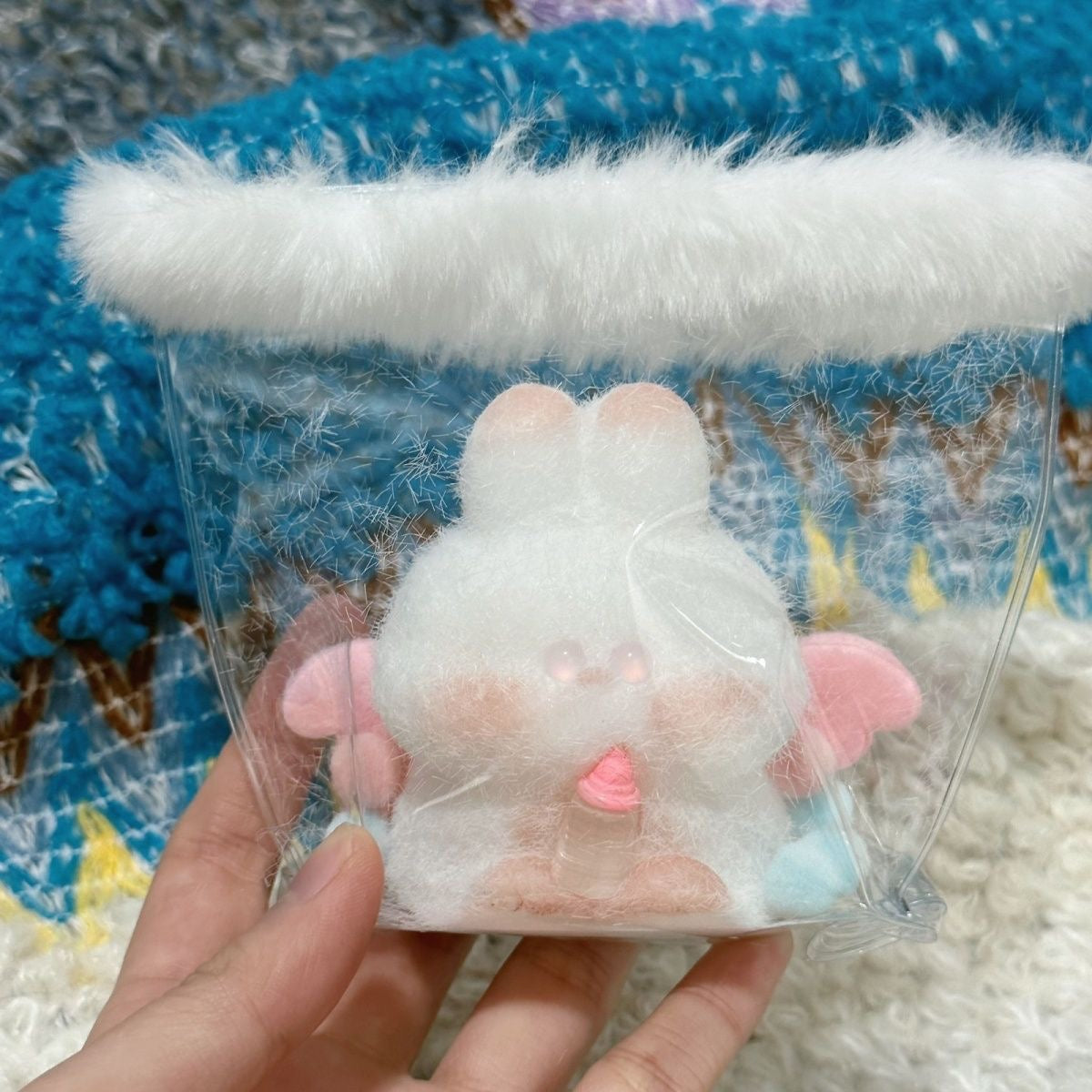 Handmade Silicone Rabbit bunny Stress Relief Squishy Toy — rabbit – product image 4