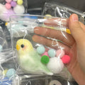 6 Colors Handmade Parrots Taba Squishy Toy – product image 13
