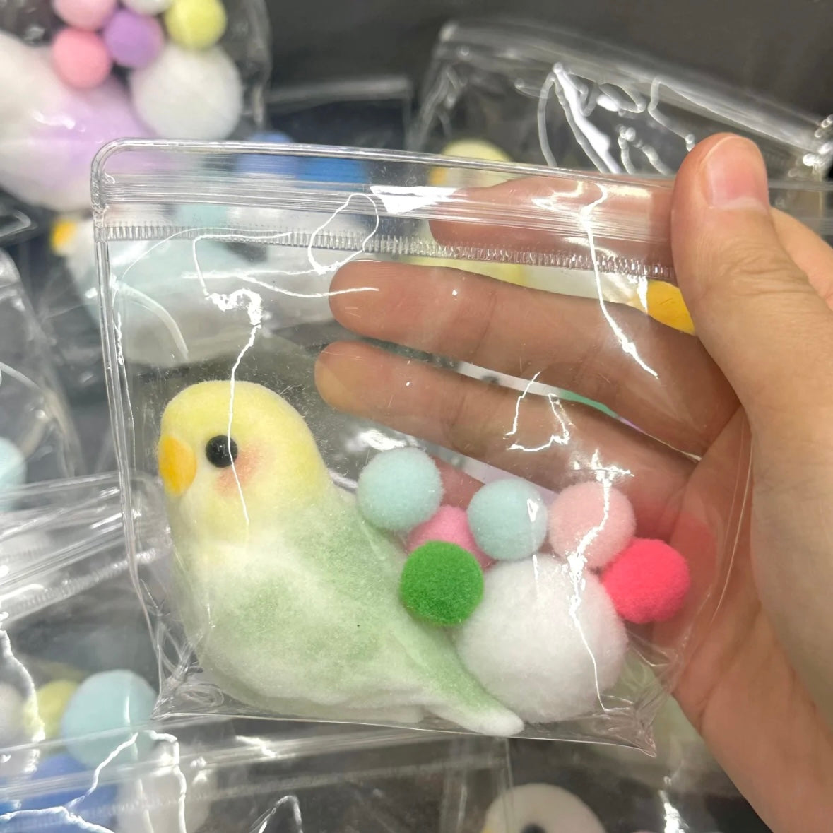 6 Colors Handmade Parrots Taba Squishy Toy – product image 13