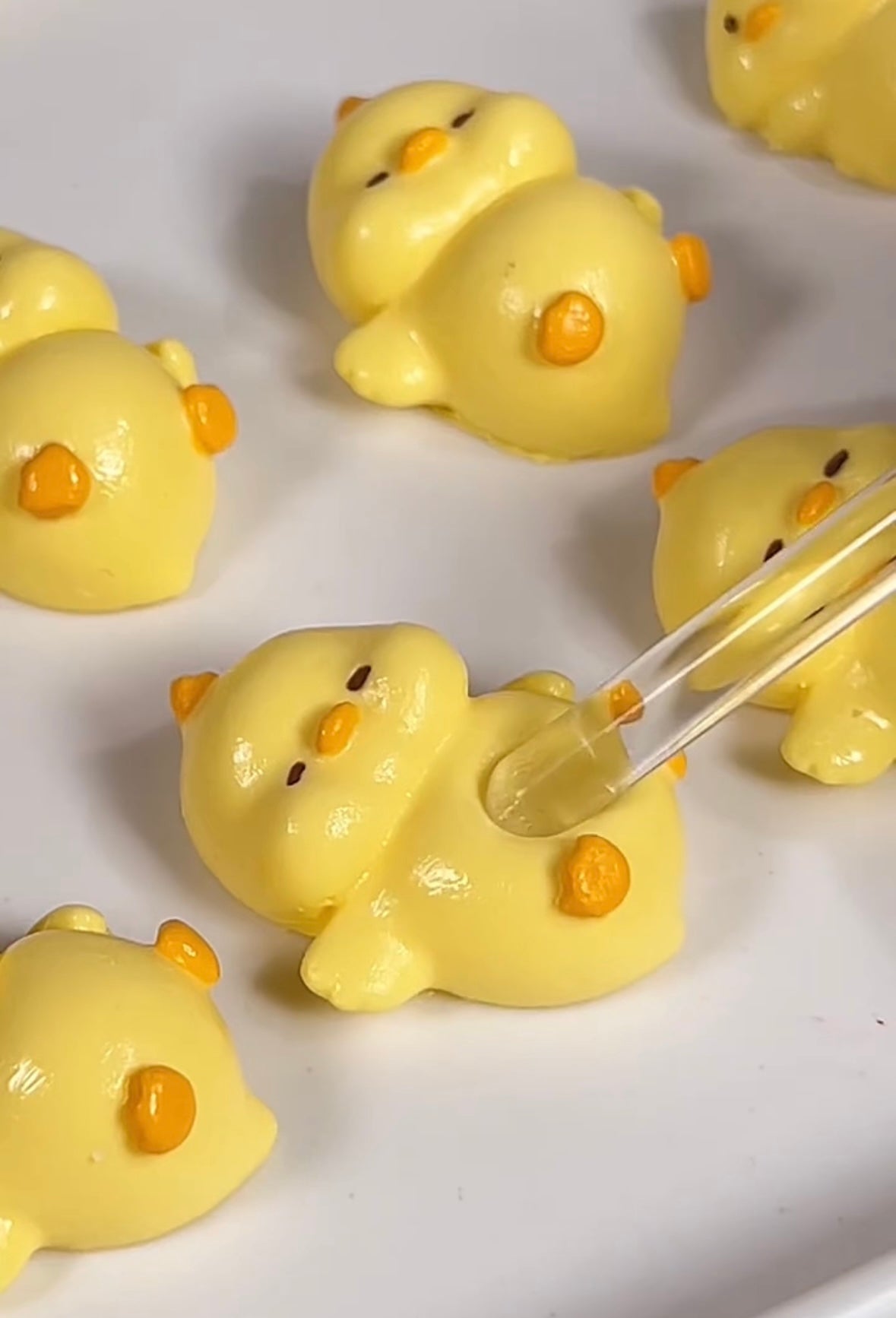 4pcs Mini Size Duck Taba Squishy Toy – product image 4