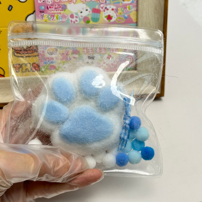 Handmade Silicone Cat's Paw Stress Relief Squishy Toy — Pink / Yellow / Blue & More – product image 3