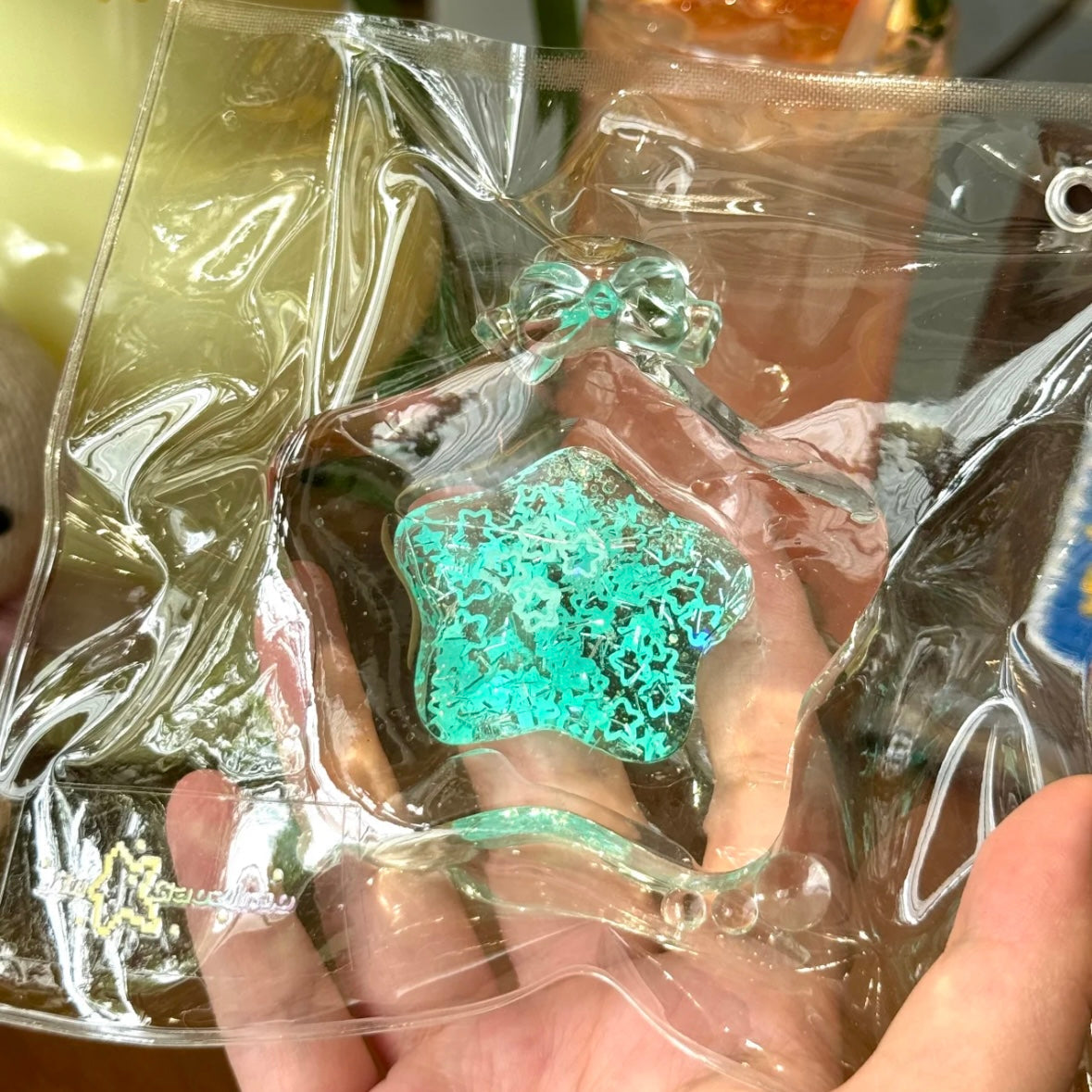 Transparent Wish Bottle Taba Squishy Toy (Liquid Squishy) – product image 6