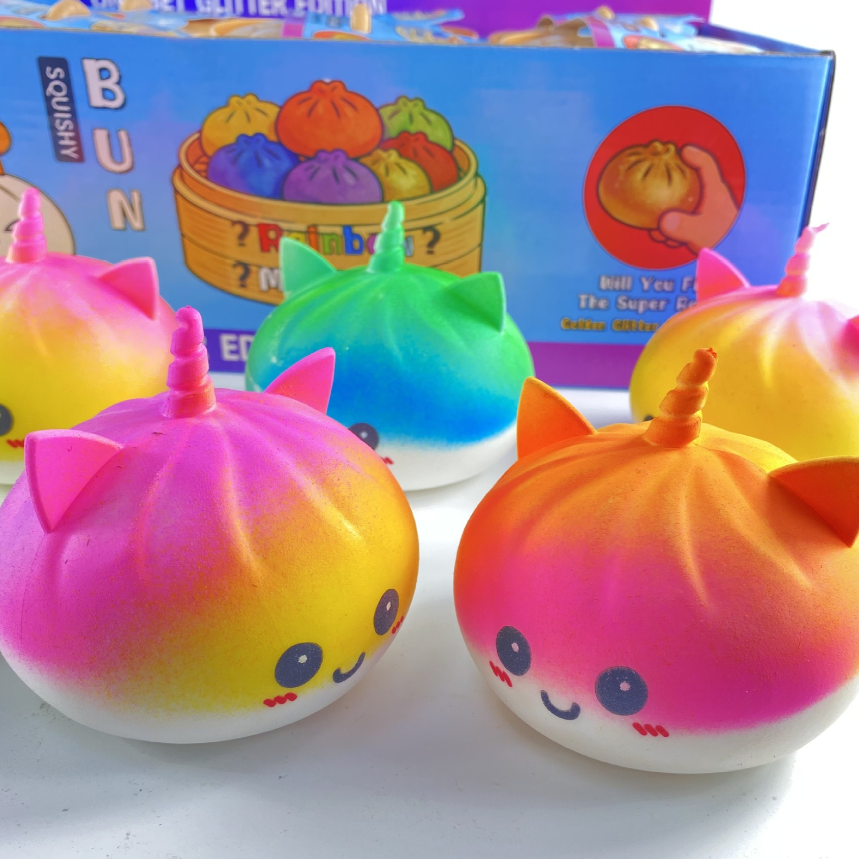 Unicorn Squishy Stress Relief Toy – product image 2