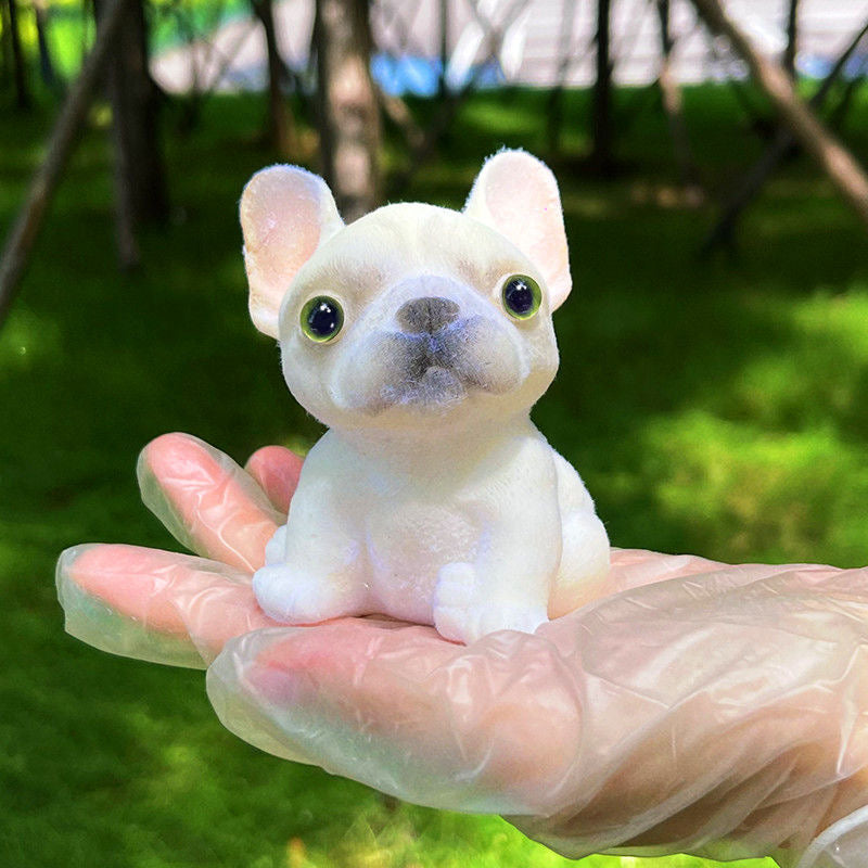 Handmade Silicone French Bulldog Stress Relief Squishy Toy – product image 6