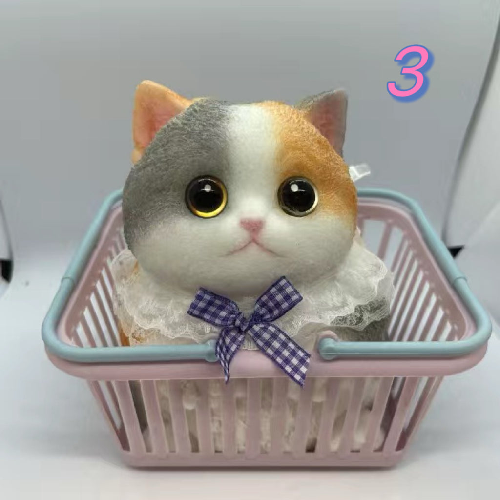 1000g Handmade Silicone Cats Stress Relief Taba Squishy Toy – product image 4