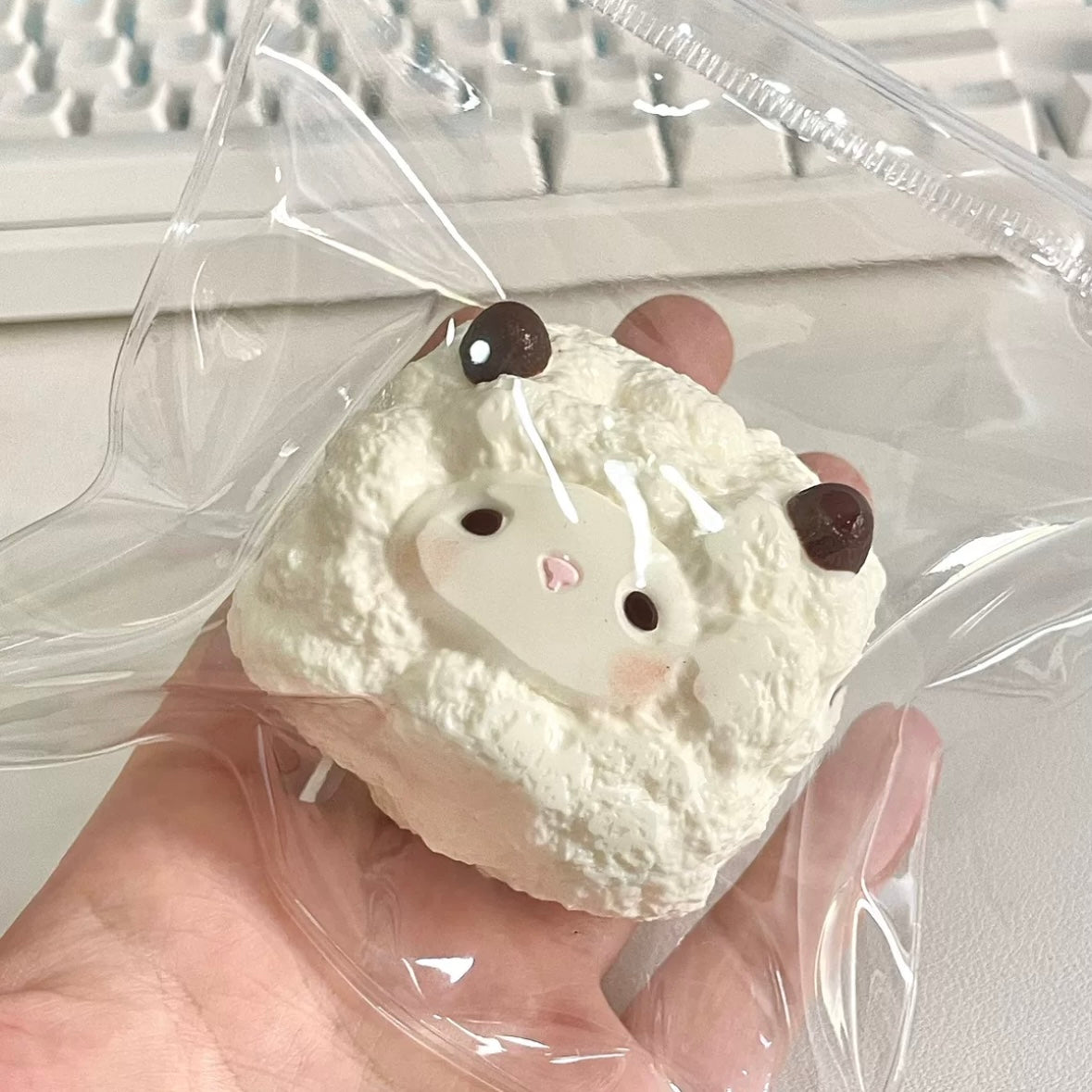 Handmade Silicone Sheep Taba Squishy Toy – product image 6