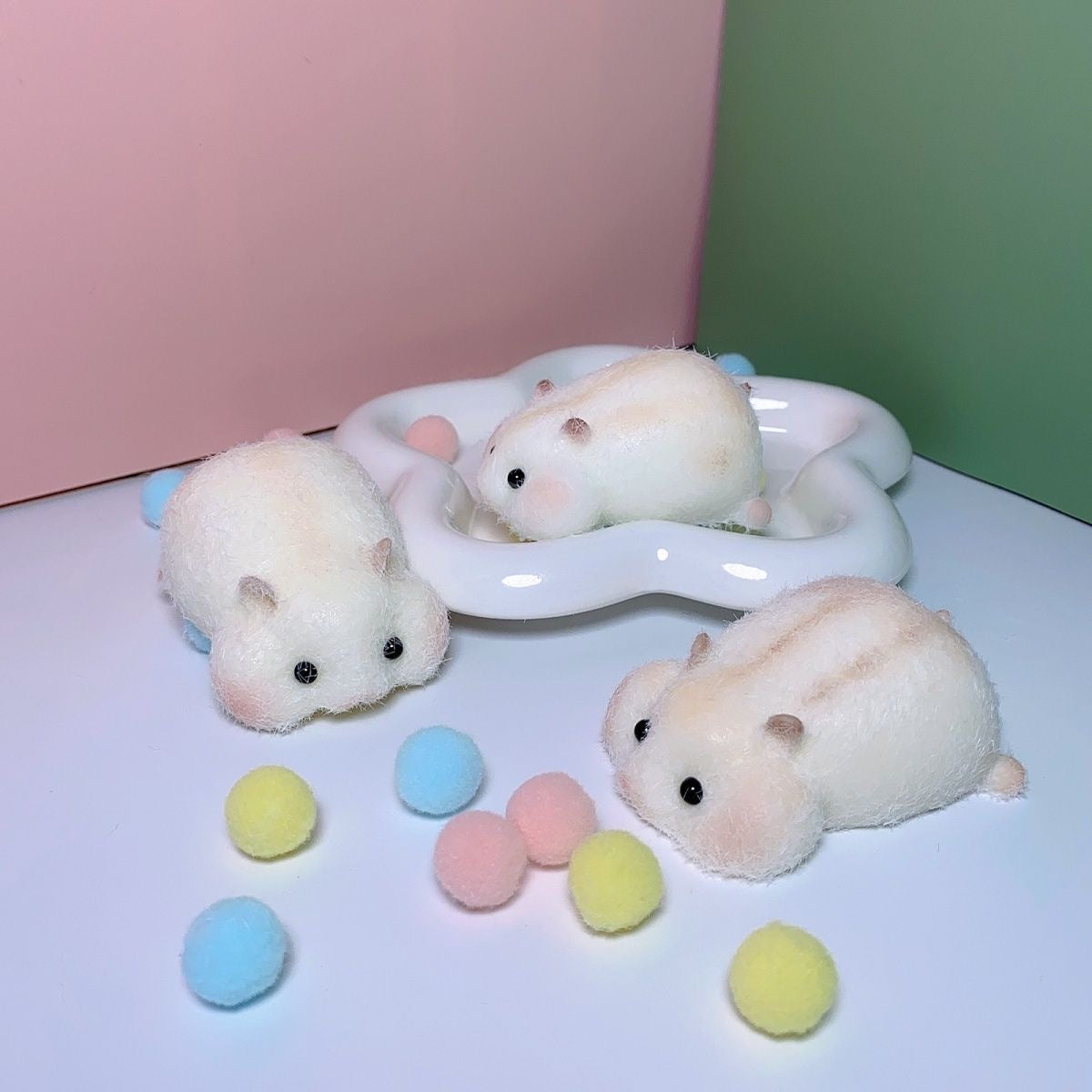 Handmade Silicone Hamster Stress Relief Squishy Toy – product image 2