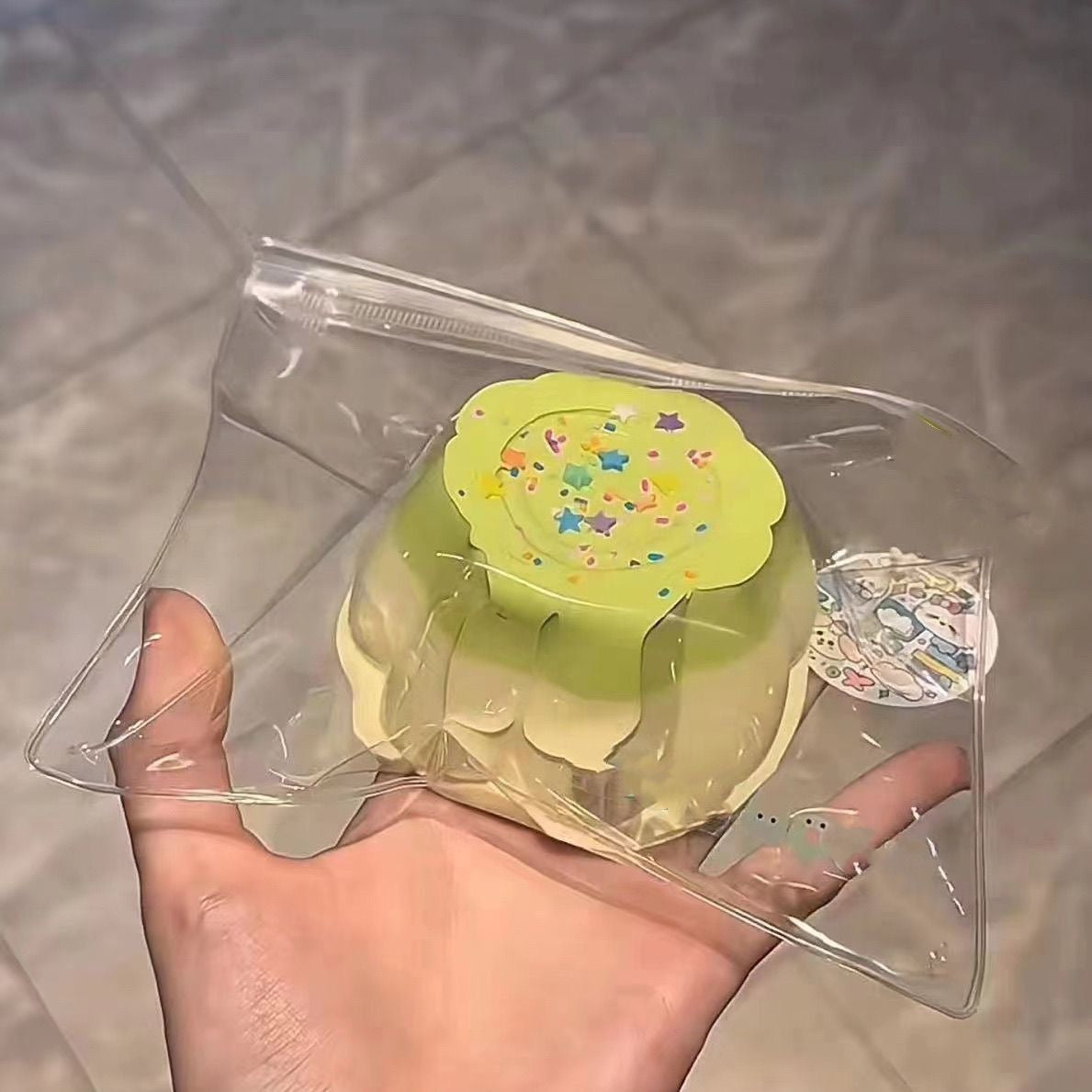 250g Super Big Pudding Handmade Silicone Squishy Pudding – product image 8