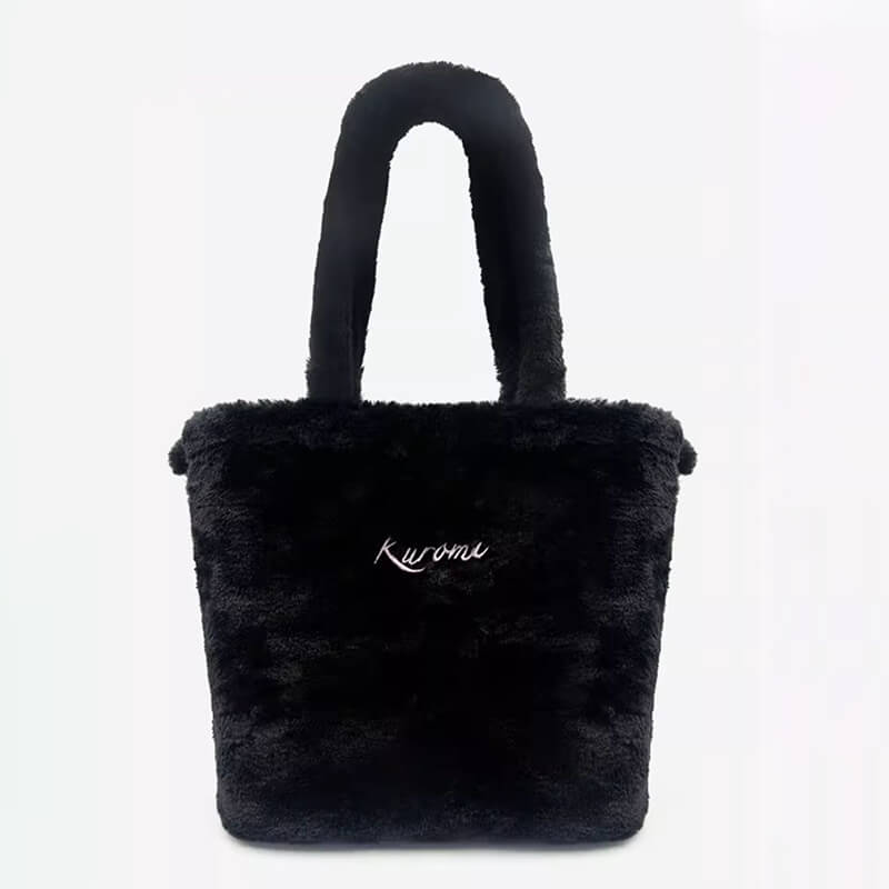 Kuromi Face Large Capacity Plushie Tote — image 4